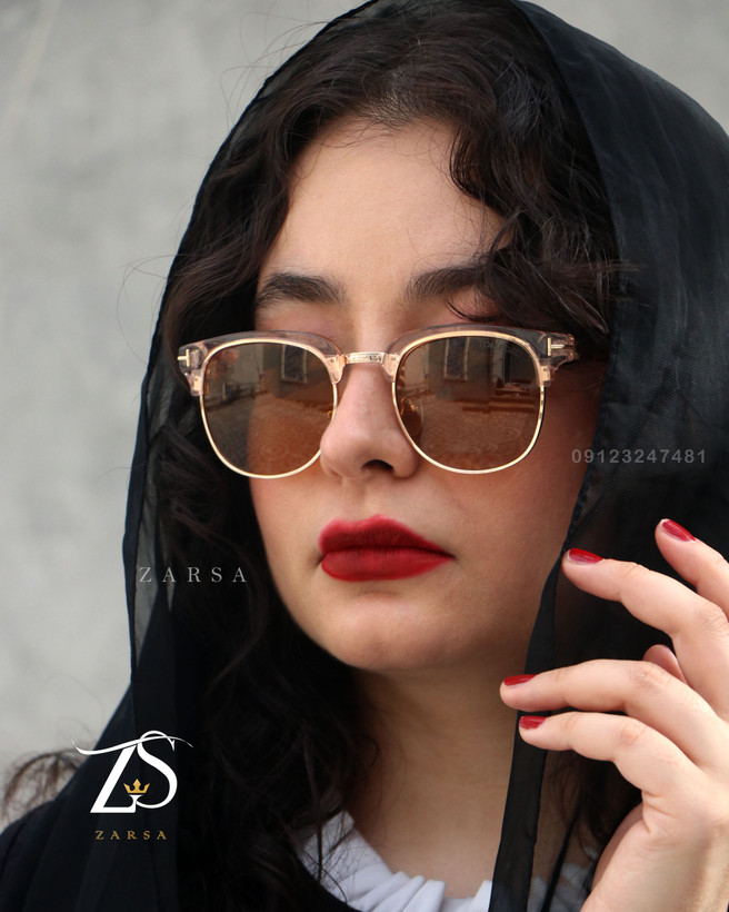 عینک آفتابی پلاریزه زنانه تام فورد TOM FORD MB52P