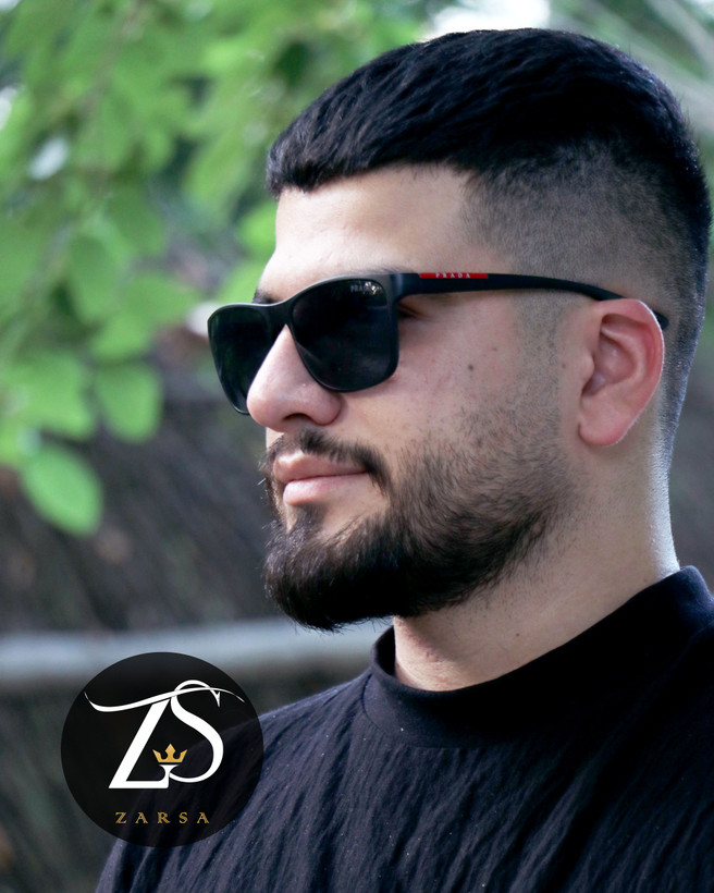 عینک آفتابی یونیسکس زنانه و مردانه پرادا نشکن PRADA 9624 لولا فلز استاندارد