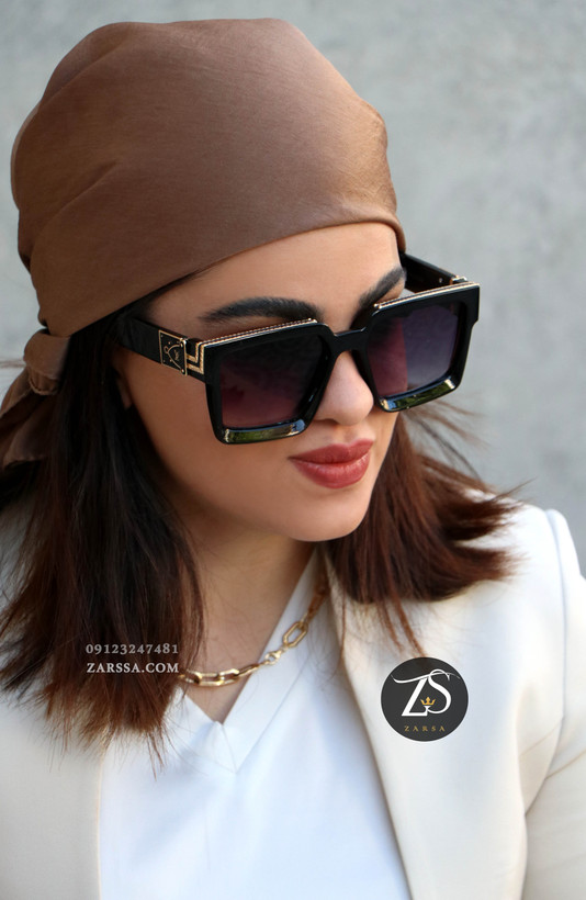 عینک آفتابی لویی ویتون مدل میلیونر کد 99006 یونیسکس مناسب خانم و آقا