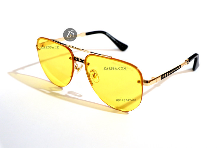 عینک آفتابی یونیسکس کروم هارتز CHROME HEARTS کد D24764S