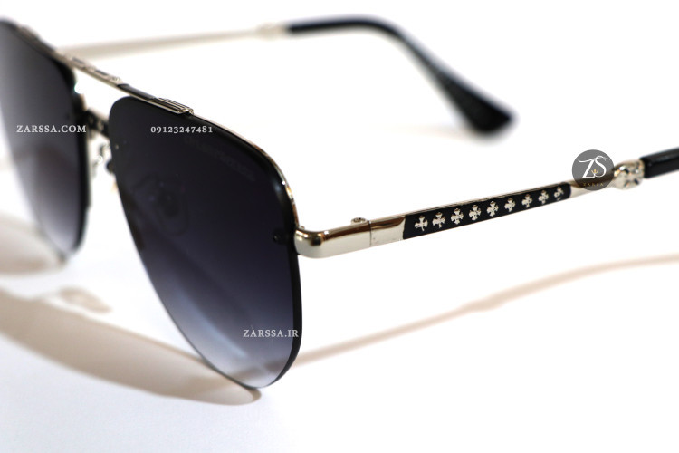 عینک آفتابی یونیسکس کروم هارتز CHROME HEARTS کد D24764S