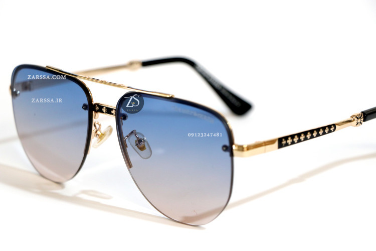 عینک آفتابی یونیسکس کروم هارتز CHROME HEARTS کد D24764S