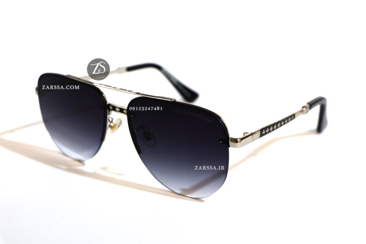 عینک آفتابی یونیسکس کروم هارتز CHROME HEARTS کد D24764S