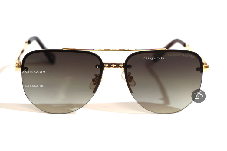 عینک آفتابی یونیسکس کروم هارتز CHROME HEARTS کد D24764S