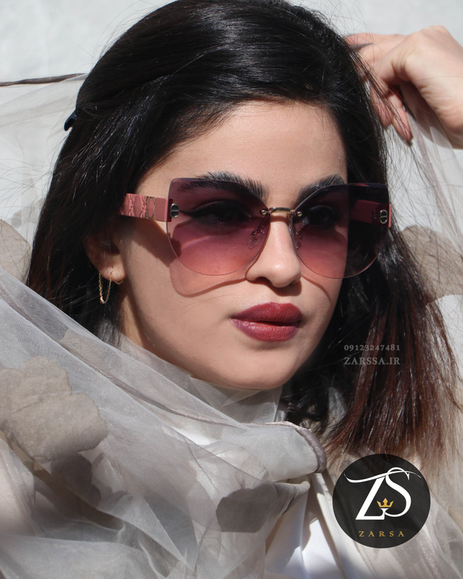 عینک آفتابی زنانه فریم لس دیور Dior کد D24930